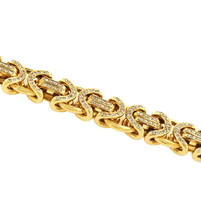 CUSTOM DIAMOND BYZANTINE CHAIN - Johnny Dang & Co
