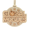 CUSTOM DIAMOND GLOBAL MOGULS PENDANT - Johnny Dang & Co