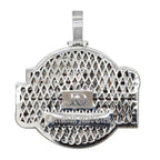 CUSTOM DIAMOND GLOBAL MOGULS PENDANT - Johnny Dang & Co