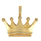 CUSTOM DIAMOND CROWN PENDANT - Johnny Dang & Co