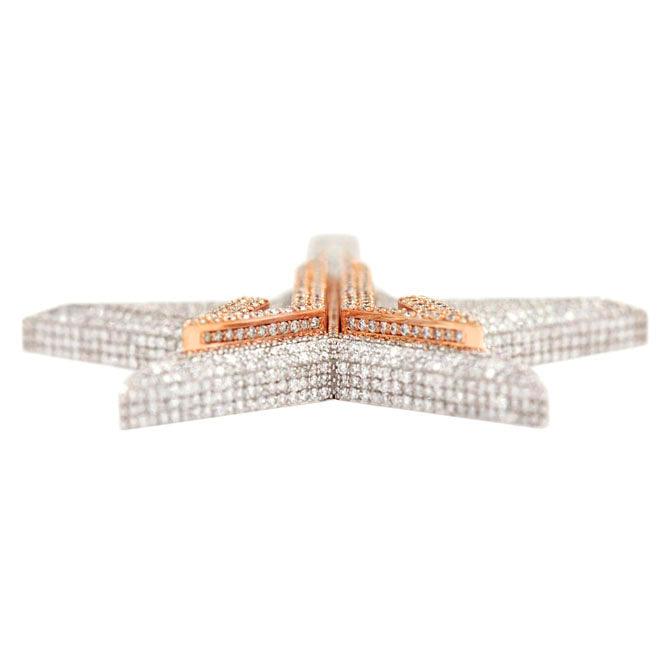 CUSTOM DIAMOND STAR PENDANT [CJ16412] - Johnny Dang & Co