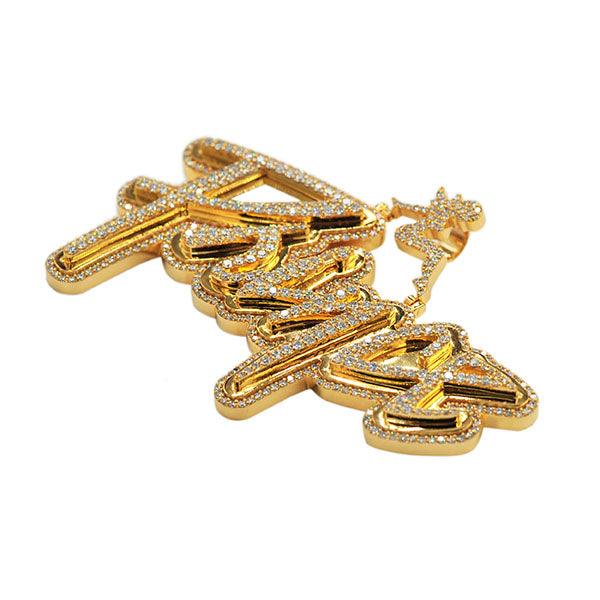 CJ3673 - Custom Diamond Pendant - Johnny Dang & Co
