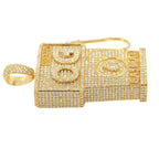 CUSTOM GAS STATION PENDANT [CJ4018] - Johnny Dang & Co
