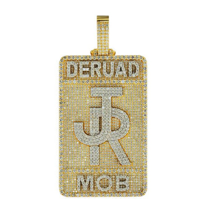 CJ5194 - DIAMOND CUSTOM JR PENDANT - Johnny Dang & Co