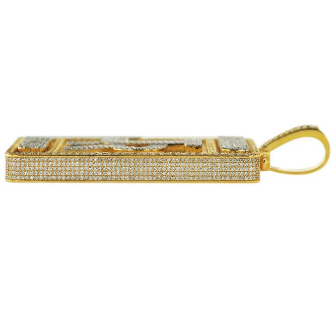 CJ5194 - DIAMOND CUSTOM JR PENDANT - Johnny Dang & Co