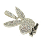 CJ5207 - CUSTOM DIAMOND PLAYBOY PENDANT - Johnny Dang & Co