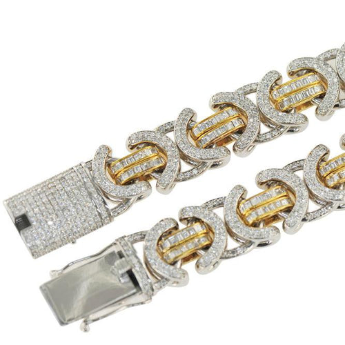 CJO244 - CUSTOM 16MM 37CT BYZANTINE CHAIN [CJO244]