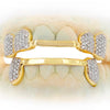 C-110 CUSTOM HAND PRONG SET DIAMOND GRILL - Johnny Dang & Co