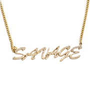 10KY 1.25CTW DIAMOND NECKLACE NAME PIECE - Johnny Dang & Co