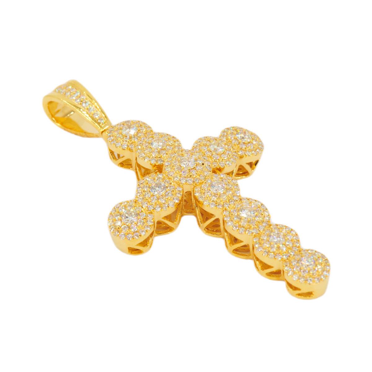 DIAMOND CLUSTER CROSS - Johnny Dang & Co