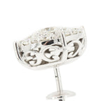 JDTK-CL1180W- 14K 2.2 CTTW DIAMOND CLUSTER MICRO PAVE EARRINGS - Johnny Dang & Co