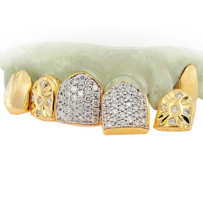 JDTK-S171303 18K INDIVIDUAL 6 TEETH GRILL - Johnny Dang & Co
