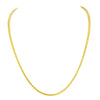 10K Gold 1.8mm Diamond Cut Solid Franco Chain - Johnny Dang & Co