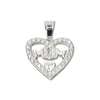 Silver Mom In My Heart Pendant - Johnny Dang & Co
