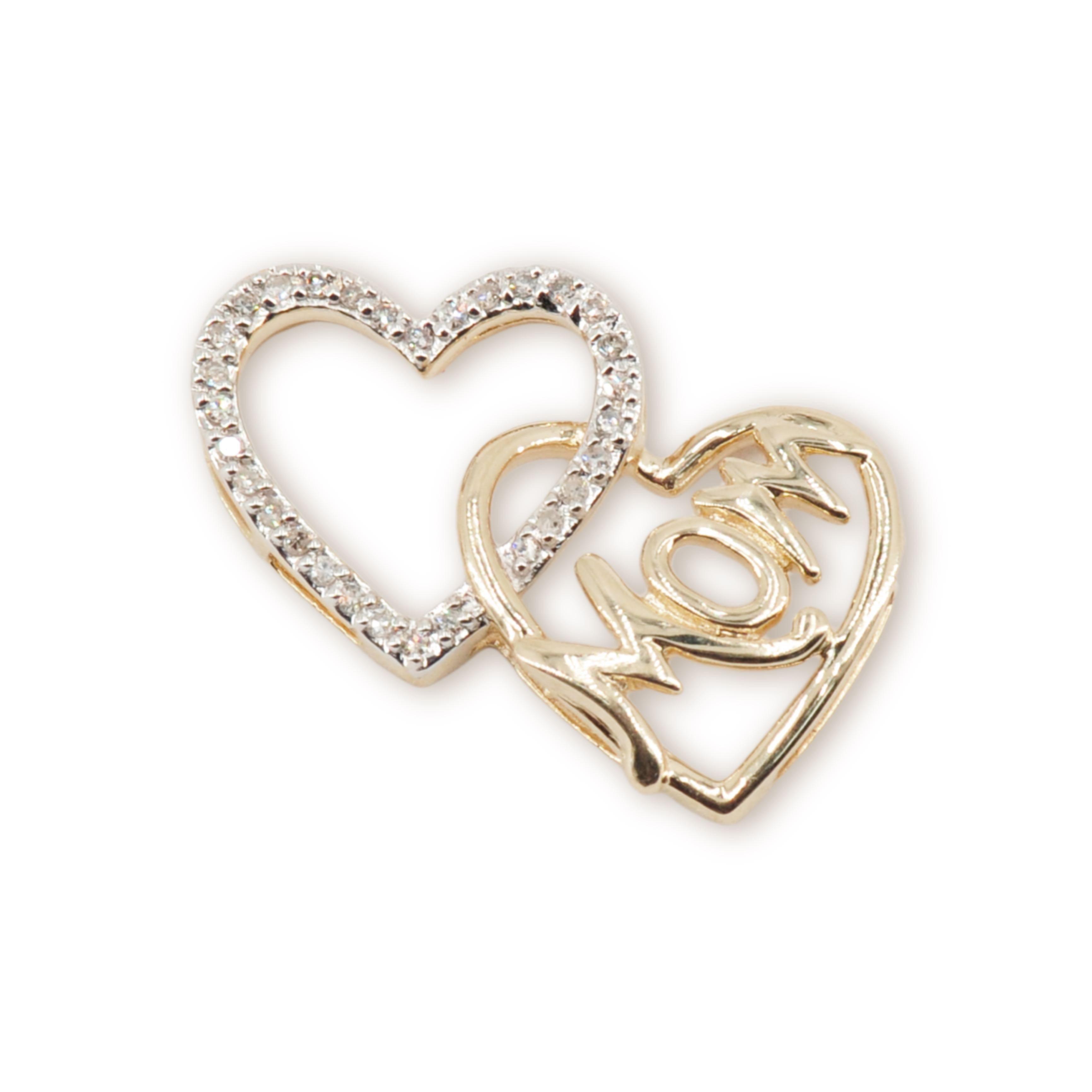MOM Hearts Pendant - Johnny Dang & Co