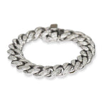 14MM CZ CUBAN LINK BRACELET - Johnny Dang & Co