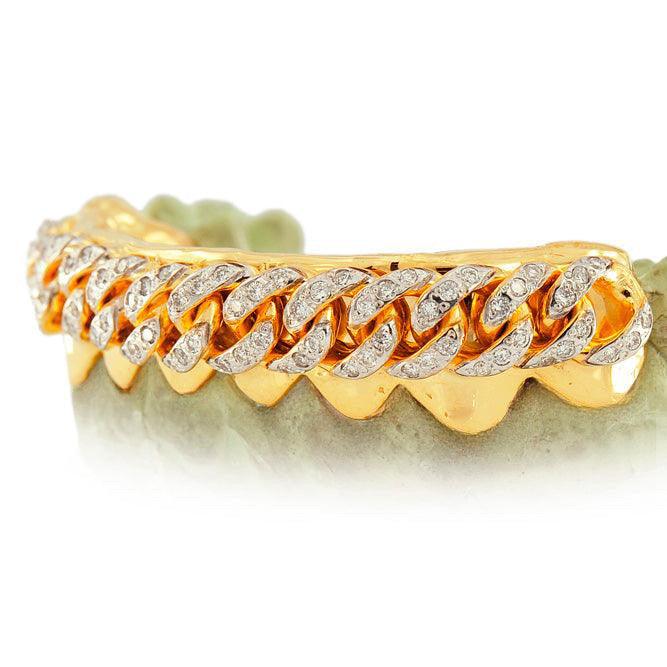 TVJ160302-1 CUSTOM CUBAN LINK DIAMOND GRILL - Johnny Dang & Co