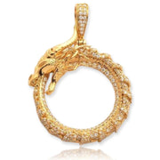 14K 2.25 CTTW DIAMOND DRAGON PENDANT - Johnny Dang & Co