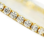 CZ SILVER TENNIS BRACELET 8" - 8.5" - Johnny Dang & Co