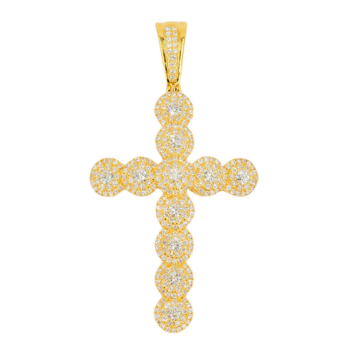 DIAMOND CLUSTER CROSS - Johnny Dang & Co