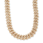 10KY 44.54CTW DIAMOND SQUARE LINK MIAMI CUBAN - Johnny Dang & Co