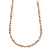 10KR 6.35CTW DIAMOND BUTTERCUP TENNIS NECKLACE - Johnny Dang & Co