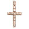14KR 1.90CTW BAGUETTE DIAMOND CROSS PENDANT - Johnny Dang & Co