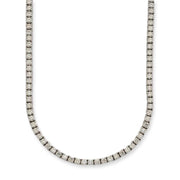 14KW 13.22CTW DIAMOND TENNIS NECKLACE - Johnny Dang & Co
