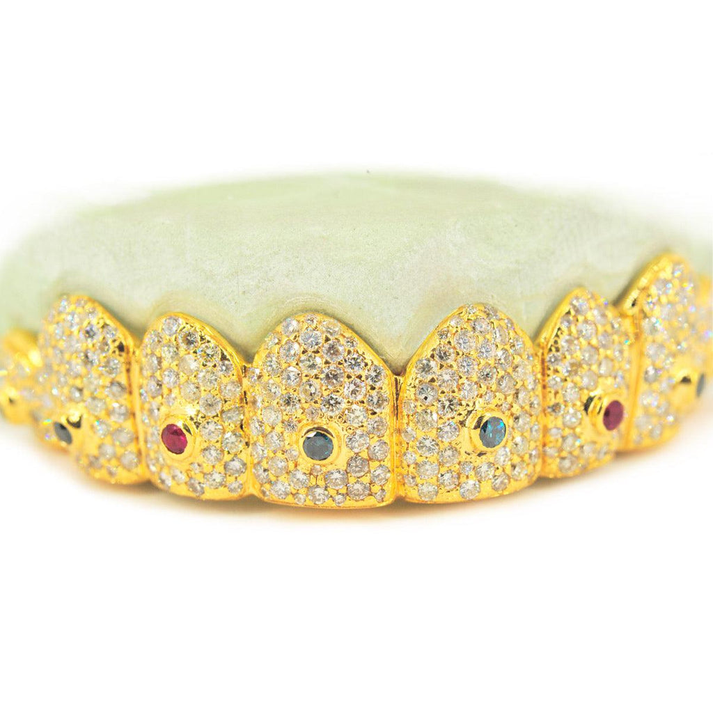 JDTK-G60-2 Ornaments II 16 Teeth Individual Colorful Grill - Johnny Dang & Co