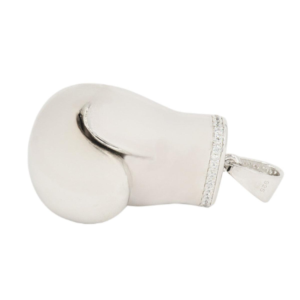 Sterling Silver High Polished Boxing Glove - Hollow - Johnny Dang & Co