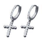 DOMINIQUE SILVER EARRINGS | BMW9214491 - Johnny Dang & Co