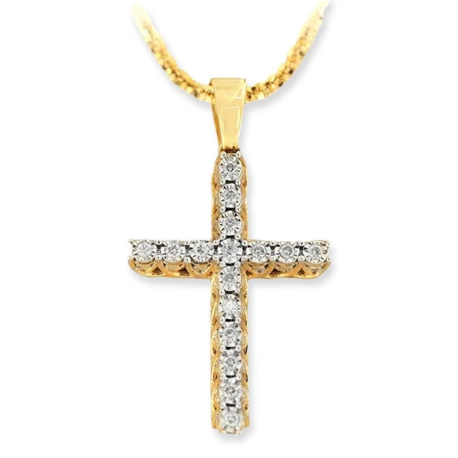 JDTK-P11211728-FD--Custom Diamond Cross Pendant - Johnny Dang & Co
