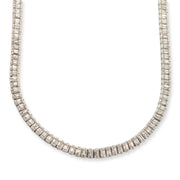 14KW 21.50CTW BAGUETTE DIAMOND SQUARE CLUSTER - Johnny Dang & Co