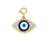 10k Yellow Gold and Diamond 'Evil Eye' Charm - 10027 - Johnny Dang & Co