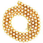 6.4mm 30 Pointer Yellow Tennis Chain - Johnny Dang & Co