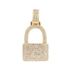 14KY 1.60CTW DIAMOND PADLOCK PENDANT - Johnny Dang & Co