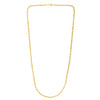 10k Yellow Gold 4.0mm Solid Diamond Cut Royal Rope Chain - Johnny Dang & Co