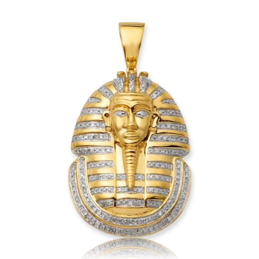 10KY 0.65CTW DIAMOND PHAROAH PENDANT - Johnny Dang & Co