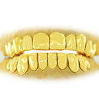 Gold Teeth JDTK-3001A Perm Cut Pullout Grill- 6 Teeth Top Or Bottom - Johnny Dang & Co