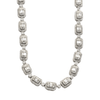 10KW 10.15 CTW BAGUETTE NECKLACE 22" - Johnny Dang & Co