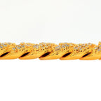 JDBR2691 - DIAMOND CUBAN LINK BRACELET - Johnny Dang & Co