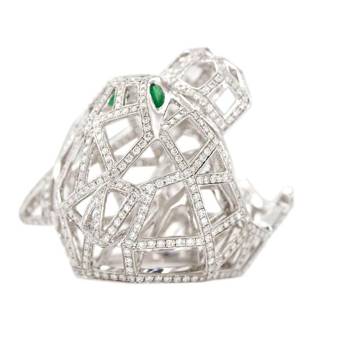 1JDR1206171 - DIAMOND PANTHER RING - Johnny Dang & Co