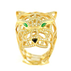 1JDR1206171 - DIAMOND PANTHER RING - Johnny Dang & Co