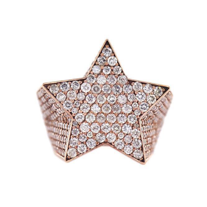 Custom Diamond Star Ring - Johnny Dang & Co