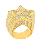 1JDR24.2 - CUSTOM DIAMOND STAR RING - Johnny Dang & Co