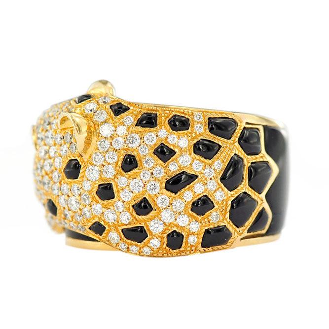 1JDR627177 - DIAMOND CHEETAH RING - Johnny Dang & Co