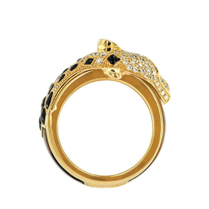 1JDR627177 - DIAMOND CHEETAH RING - Johnny Dang & Co