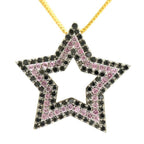 P012 - DIAMOND STAR PENDANT - Johnny Dang & Co