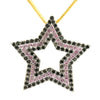 P012 - DIAMOND STAR PENDANT - Johnny Dang & Co
