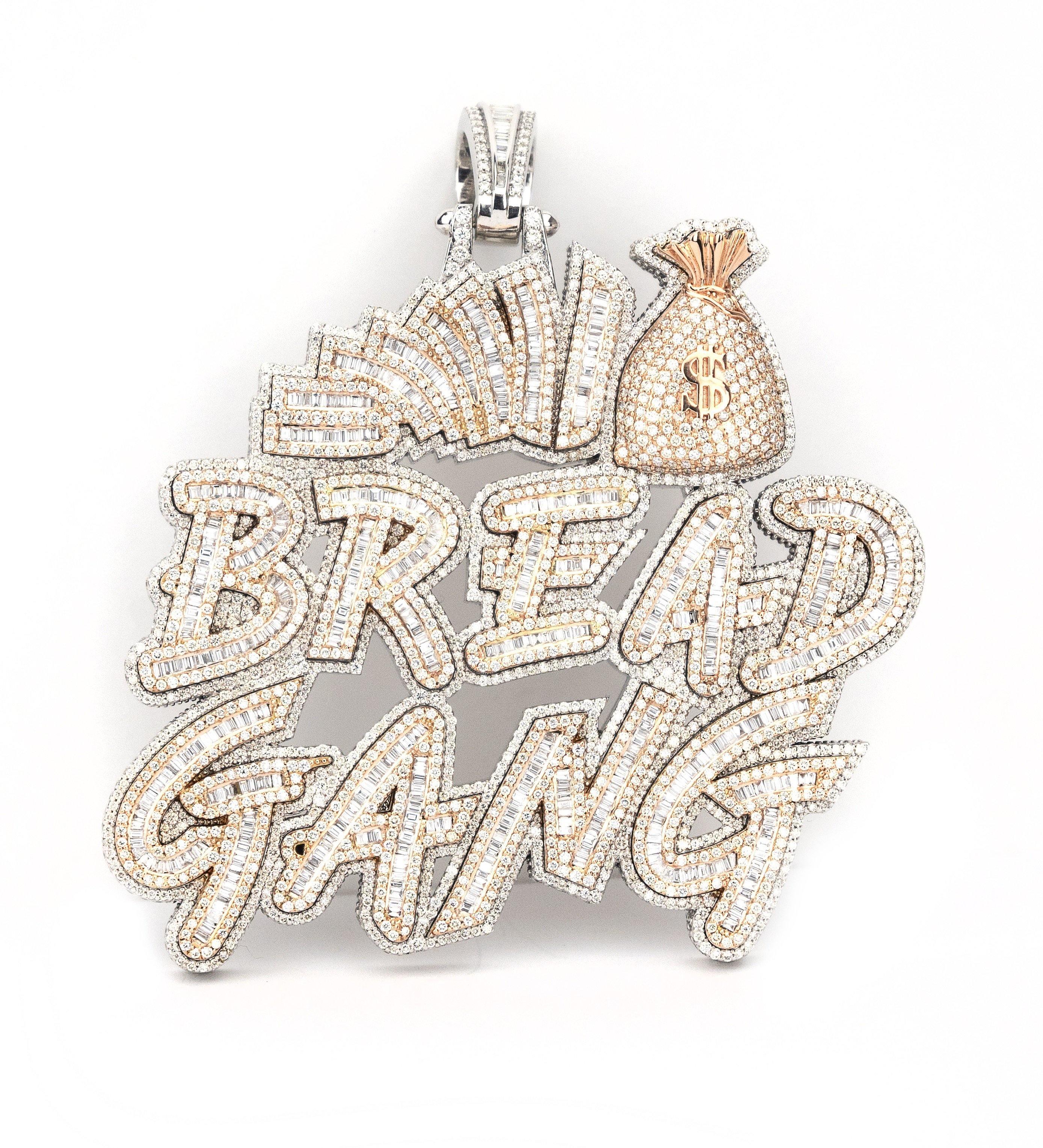Two Tone Bread Gang Pendant - Johnny Dang & Co